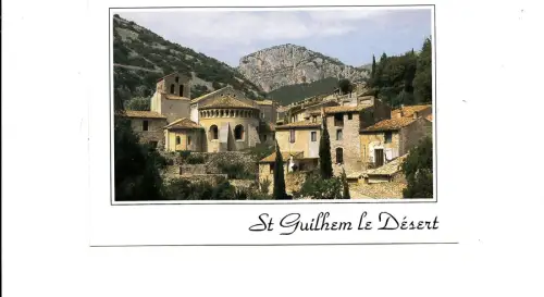 BF13899 st guilhem le desert france front/back image