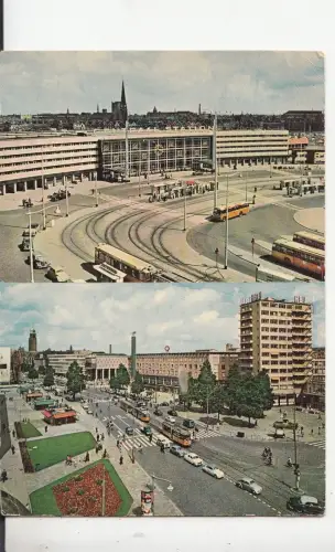 BF24157 Hauptbahnhof Kühlsingel Rotterdam Niederlande Front/Back Bild