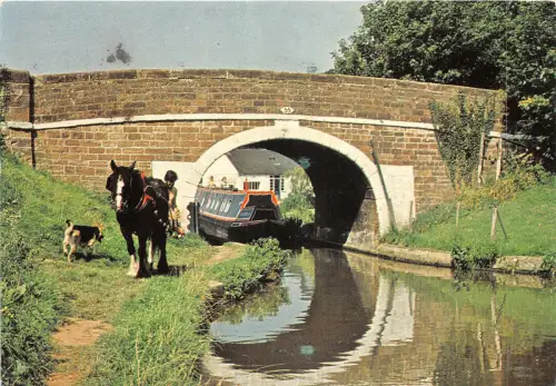 uk47827 horseboat pamela shropshire union canal uk horse