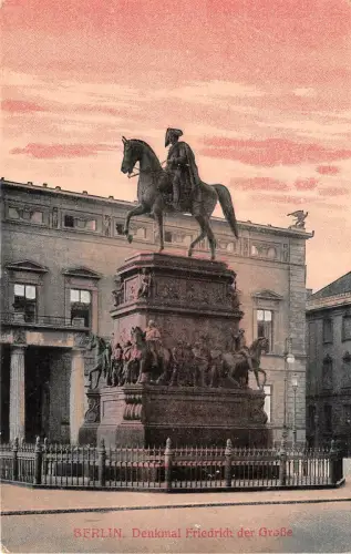 uk42052 denkmal friedrich der grosse berlin germany horse