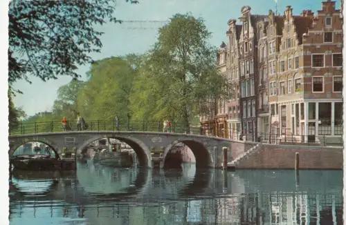 BF24184 amsterdam netherland prnsengrach front/back image