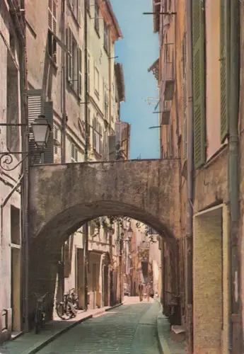 BF20644 menton a m la rue longue france front/back image