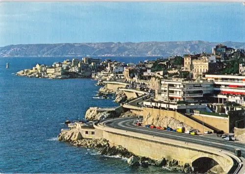 BF14912 Marsille Promenade de la Corniche Frankreich Vorder-/Rückbild