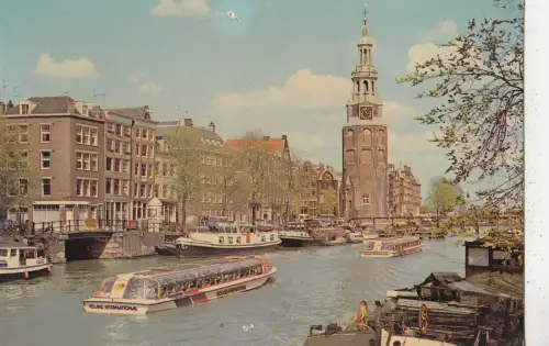 BF29599 montelbaanstoren amsterdam niederlande front/back image