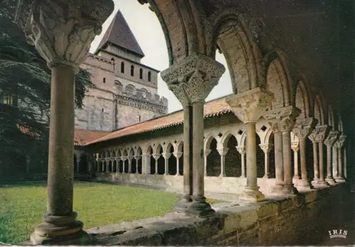 BF21360 moissac t et g l eglise abbatiale st pierre le france front/back image
