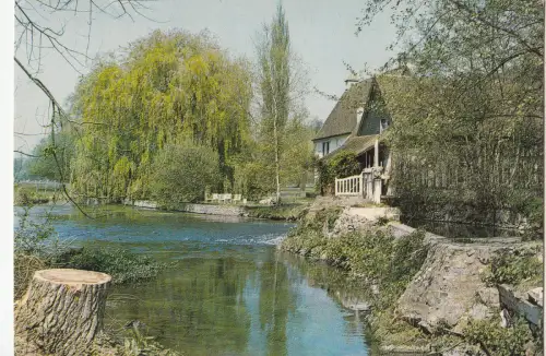 BF25170 Payage Landschaft Frankreich Vorder-/Rückbild