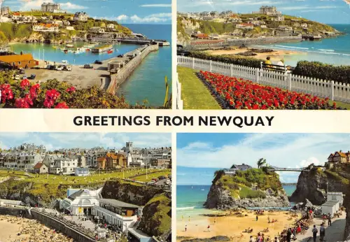 BR82514 Grüße aus Newquay UK