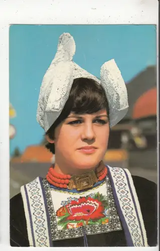 BF29587 Volendam Authentieke Lederdracht Typen Niederlande Vorder-/Rückbild