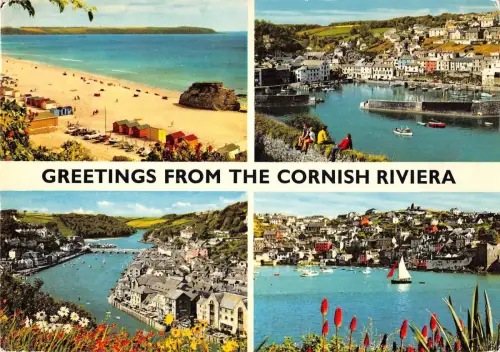 B101814 Grüße aus der Cornish Riviera UK