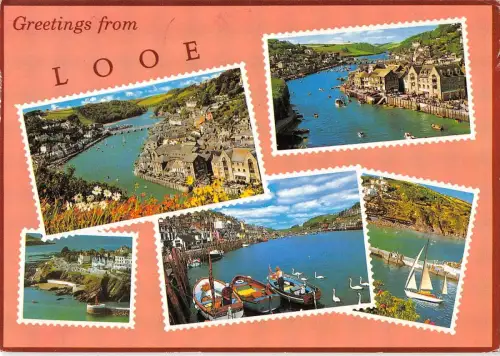 B102822 Grüße aus Looe UK