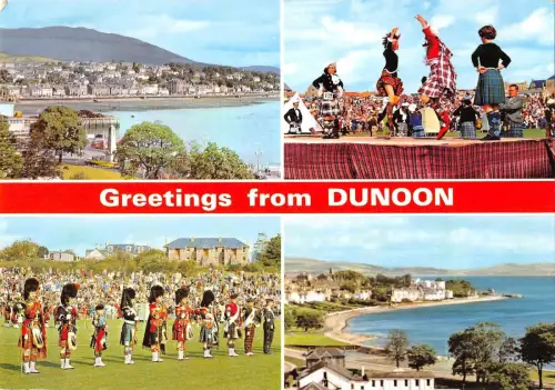 BR89420 Grüße von Dunoon Typen Folklore Kostüme Tanz