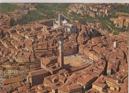 BF23521 siena veduta aerea italy front/back image