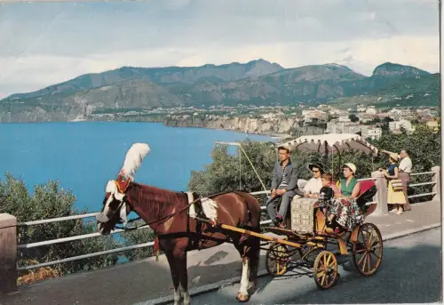 BF24245 sorrento a capodimonte in carrozzella italy front/back image