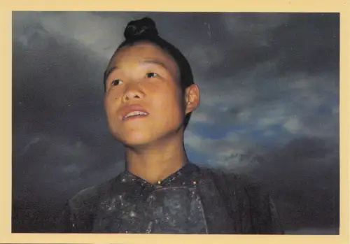 BF18741 Typen laissez moi un peu recer asie folklore Menschen Vorder-/Rückbild