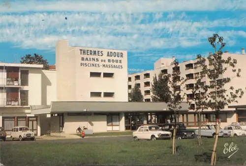 BF21636 Dax letablissement thermes adour france front/back image