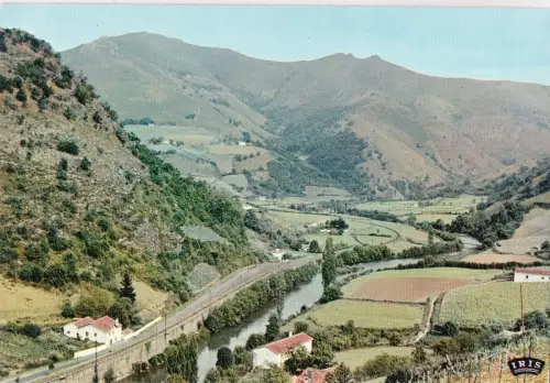 BF13970 la vallee de la nieve a bidarray france front/back image