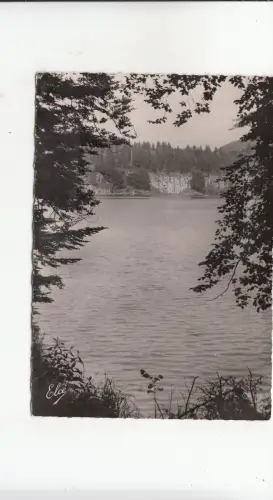 BF25562 auvergne lac pavin les grandes falaises france front/back image
