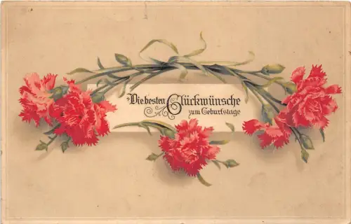 BG4040 Geburtstag Blume Deutschland Grüße