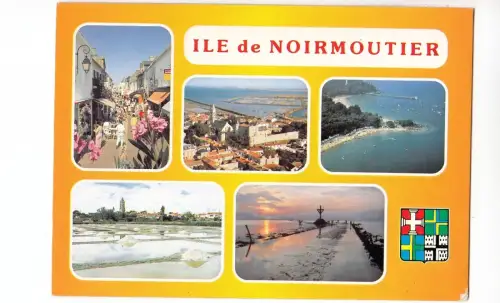 BF13109 ile de noirmoutier france front/back image