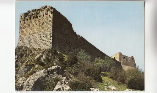 BF31963 chateau de montesegur france front/back image