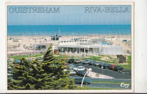 BF29991 ouistreham riva bella calvados la plage et le france front/back image