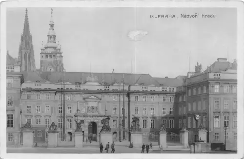 B64689 Nadvori hradu Prag Prag praha tschechisch