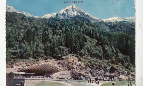 BF14514 chamonix mont blanc entree du tunne;l du mont bl france front/back image