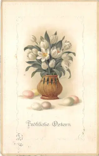 BG4014 Ostern Osterei Blume Deutschland Grüße