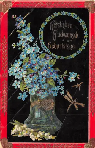 BG4476 Geburtstag Junge Lily Germany Grüße