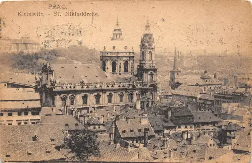 B6077 Tschechien Prag Praha Kleinseite St Niklaskirche