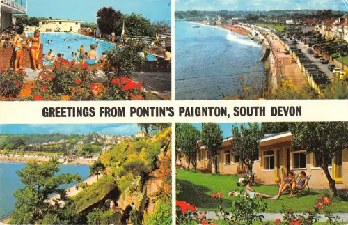 uk10711 greetings from point paignotn south devon uk