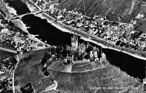 B55903 Cochem an der Mosel mit Burg Deutschland