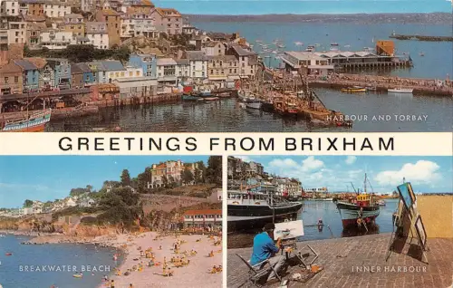 uk7188 greetings from brixham uk