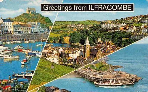 uk11334 greetings from ilfracombe uk
