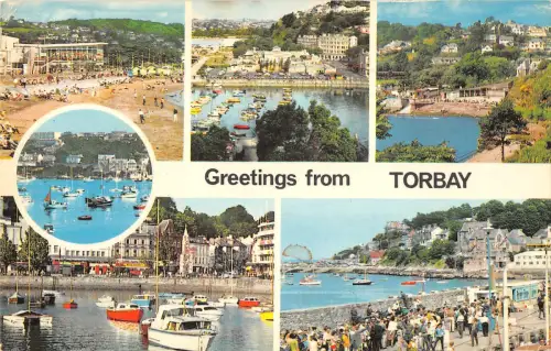 uk8594 greetings from torbay uk