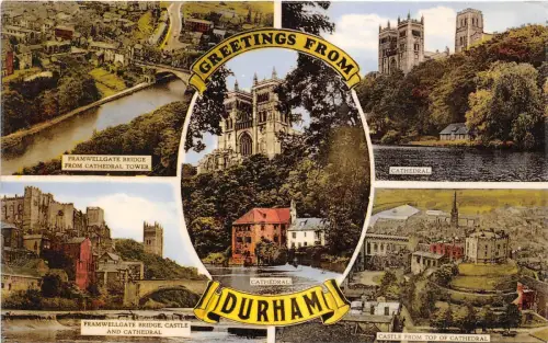 Bg32947 greetings from durham uk