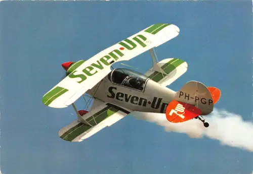B71642 Seven Uo PH-PGP Werbung Werbung Publicite Flugzeug Avion Deutschland