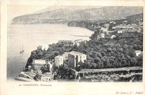 BF34752 Sorrent Panorama Italien Front/Back Scan