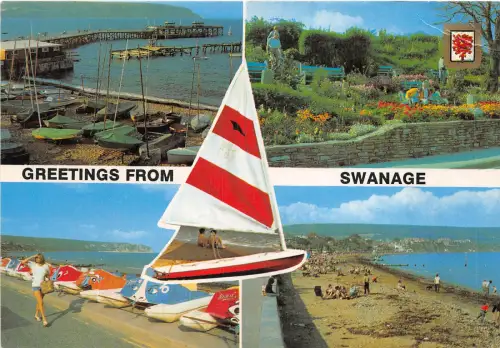 uk46698 greetings from swanage uk