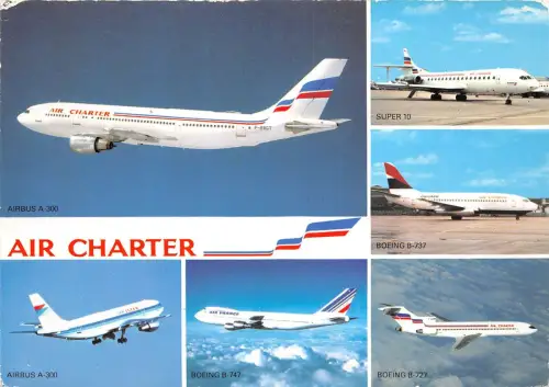 B71544 Air Charter filiale d air France et d air Inter avion Flugzeug France