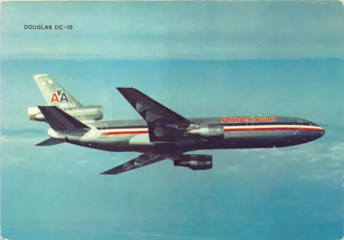 B71528 Douglas DC 10 American Airwais Avion Flugzeug Deutschland