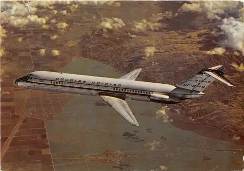 B71589 Douglas DC-9-40 Avion Flugzeug Germany