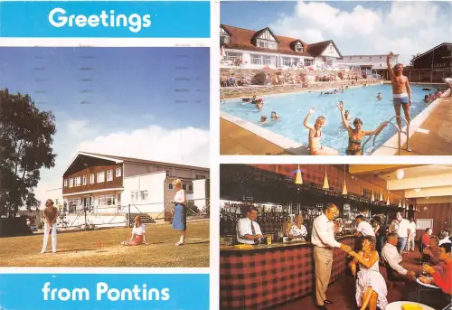 uk47830 greetings from pontins uk