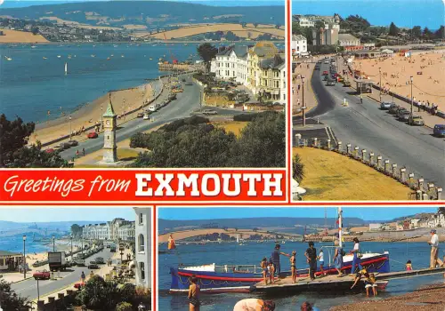 uk44177 greetings from exmouth uk