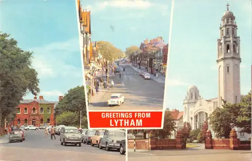 uk11403 greetings from lytham uk