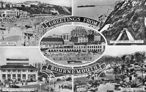 uk517 greetings from bournemouth uk