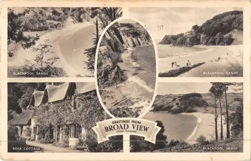 uk18586 greetings from breitansicht echtfoto uk