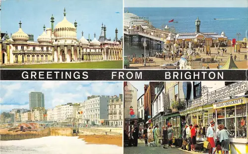 uk34781 greetings from brighton uk