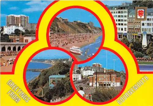 uk44836 greetings from bournemouth uk