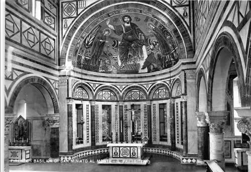 B70605 Basilica di S Miniato al Monte Firenze Italien